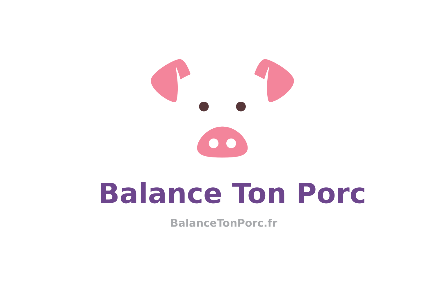 Balance ton porc